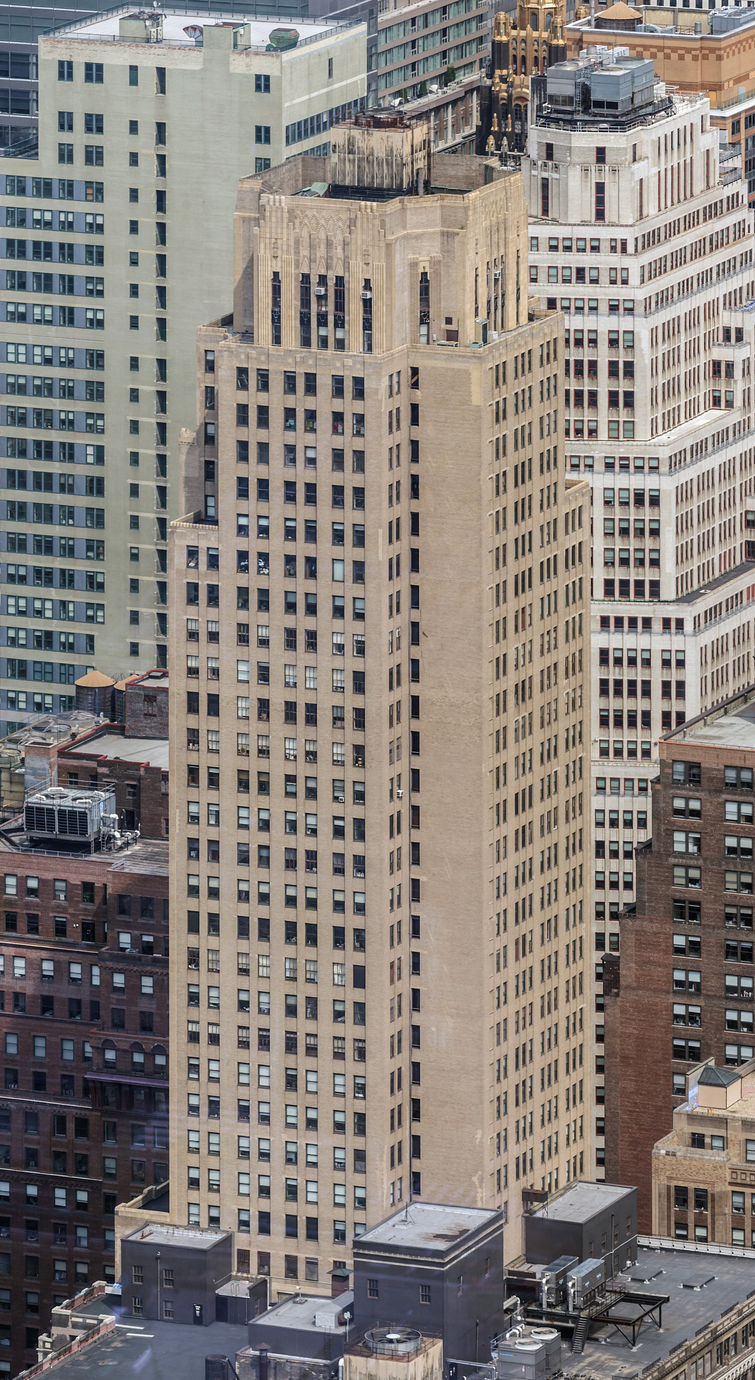 Millennium Towers North, New York City - View from The Edge. © Mathias Beinling